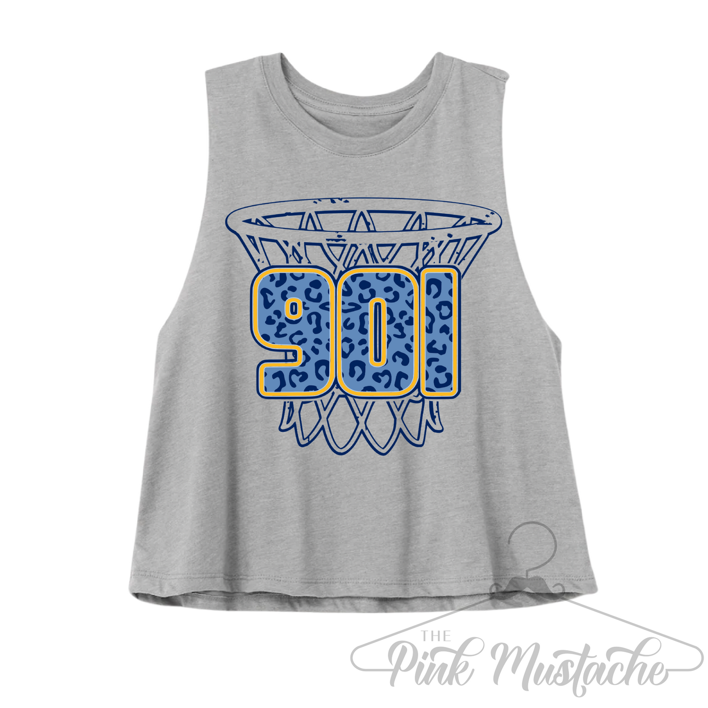 Cropped 901 Hoops Tank / Memphis Shirt