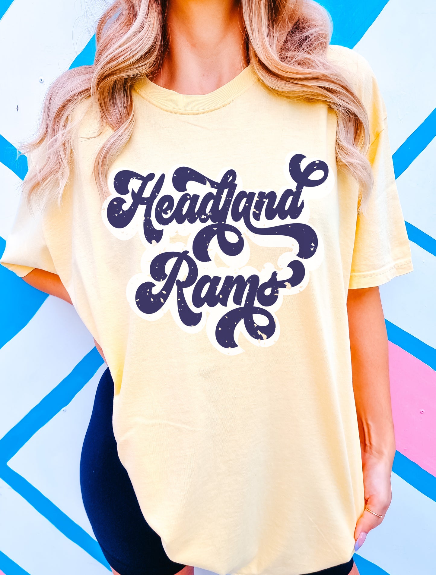 Headland Rams Tee/ Comfort Colors or Bella Canvas