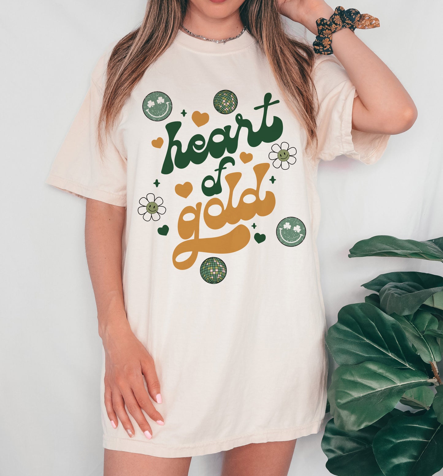 Bella Canvas or Comfort Colors St. Patricks Day Heart of Gold Tee/ Youth and Adult Sizes / St Patty's Day