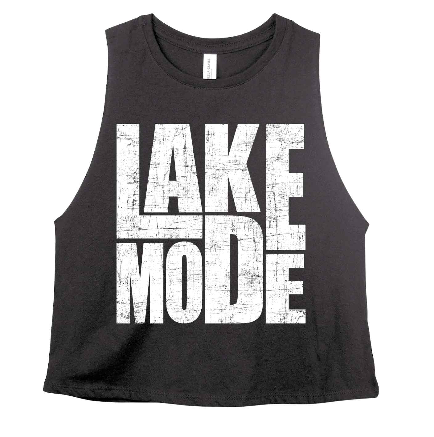 Lake Mode Print Summer Cropped Tank Top / Adult Sizes