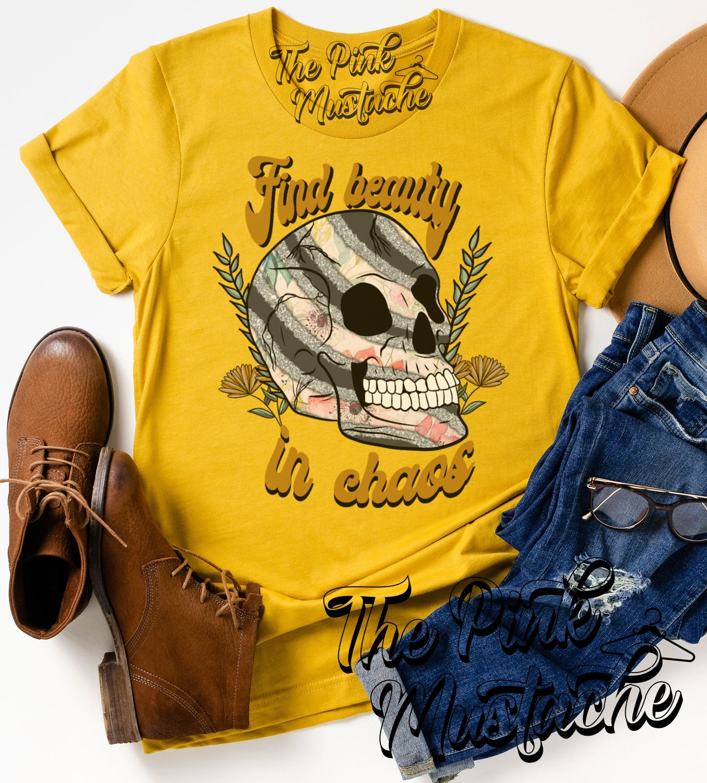 Find Beauty In The Chaos Tee/ Unisex Bella Canvas Tee / Mom Life Tee