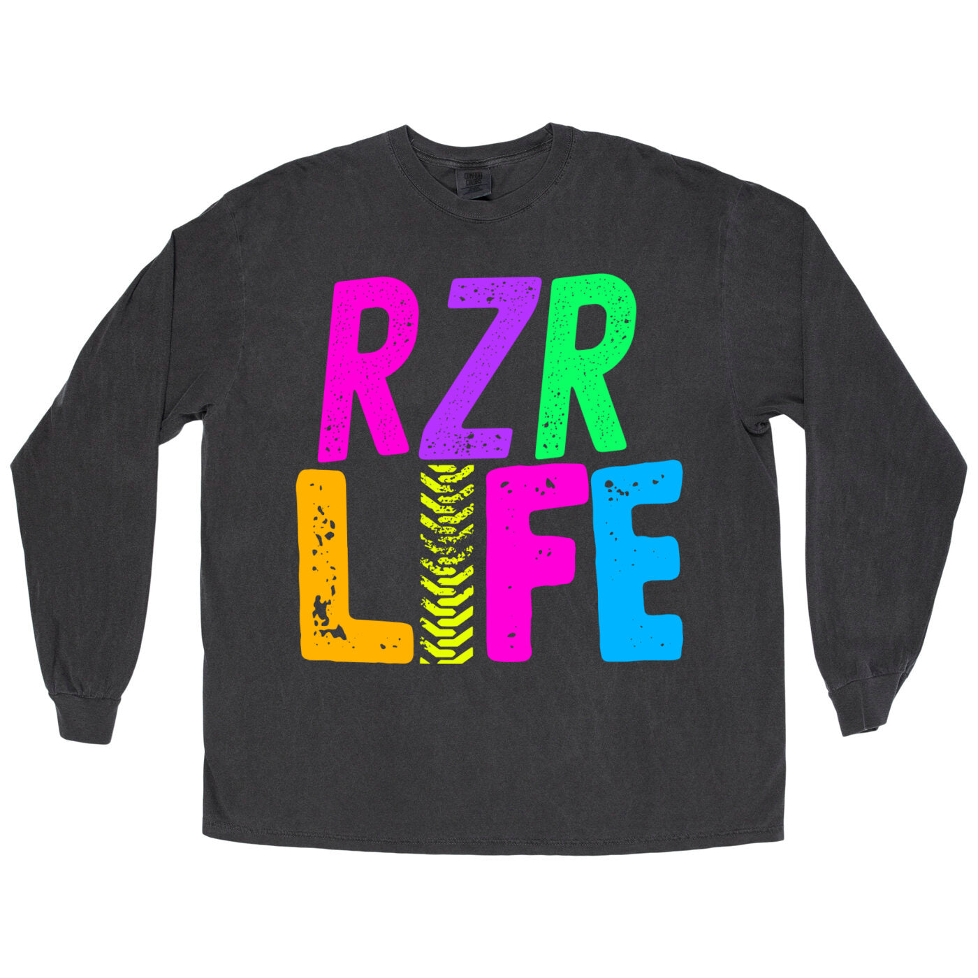 Comfort Colors Long Sleeved RZR Life Tee - Adult Size