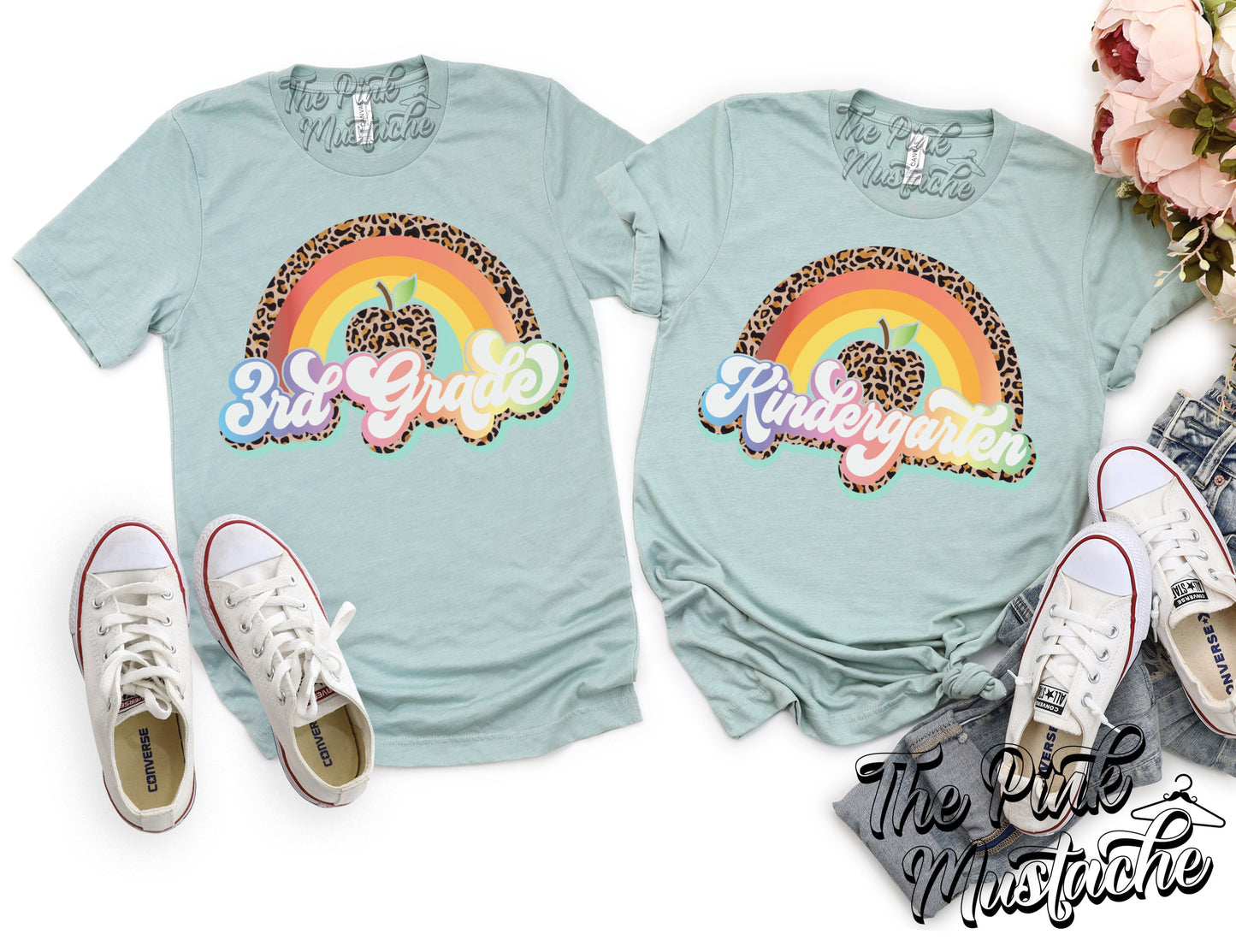 Back To School Tees / Teacher and Student Shirts / Pre-Kindergarten - 6th Grade