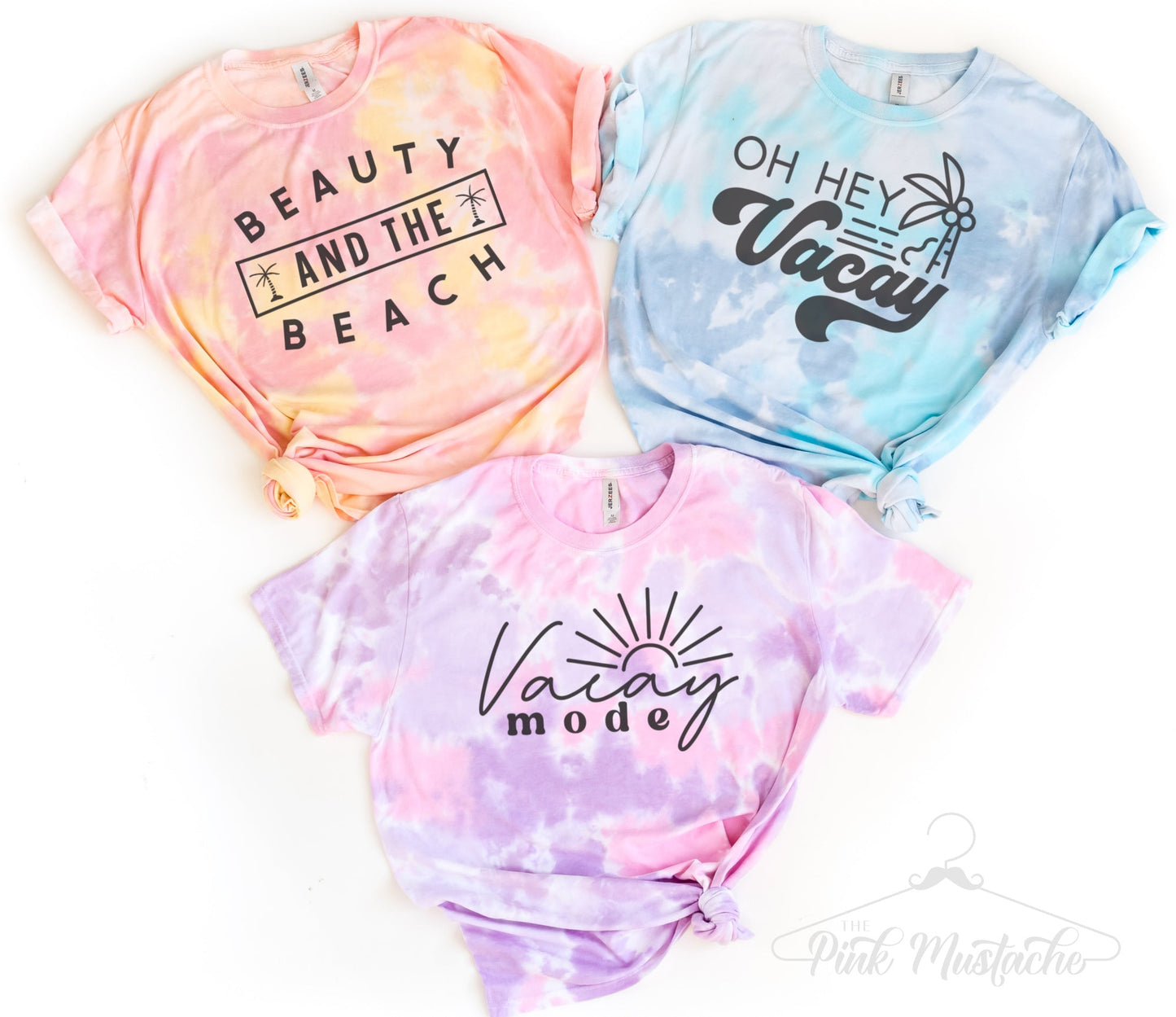 Tie Dye Beachy Vacay/ Beachy Vacation Tee/ Youth and Adult Sizes/ Southern Tee