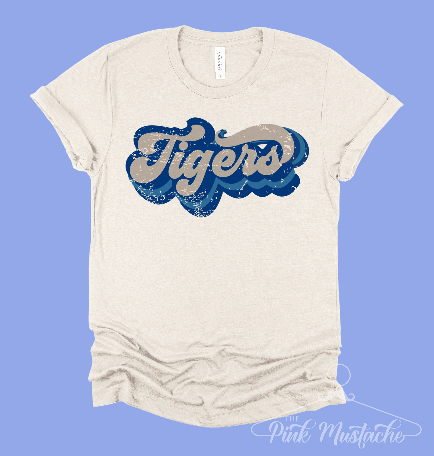 Soft Style Blue Tigers - Crawford Fundraiser - Tee/ Toddler, Youth, and Adult Sizes Available