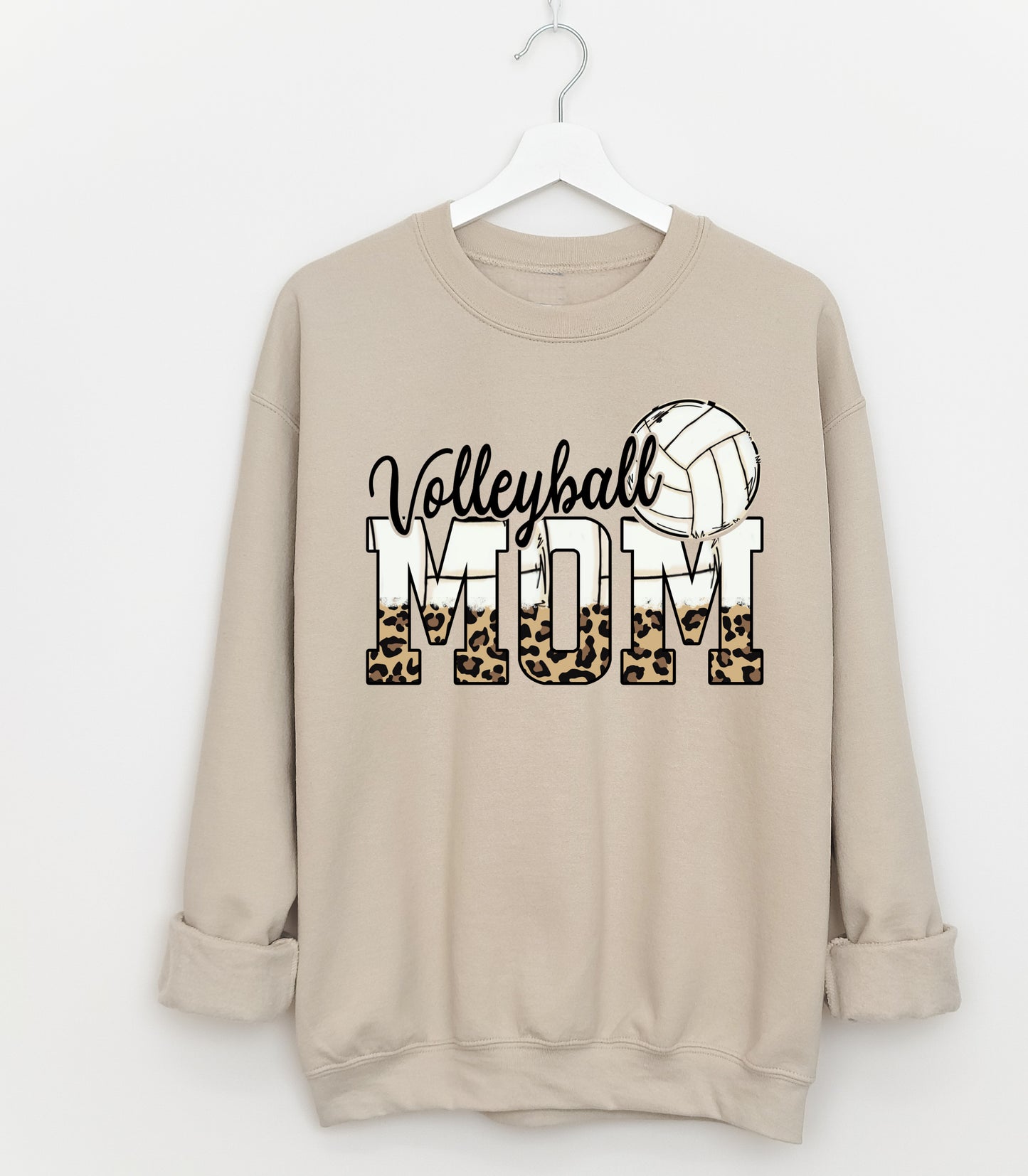 Gildan or Bella Canvas Volleyball Mom Sweatshirt