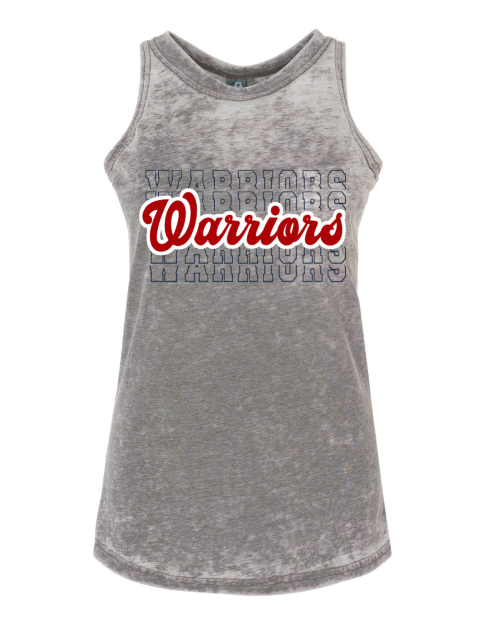 Acid Washed Warriors Baseball Tank
