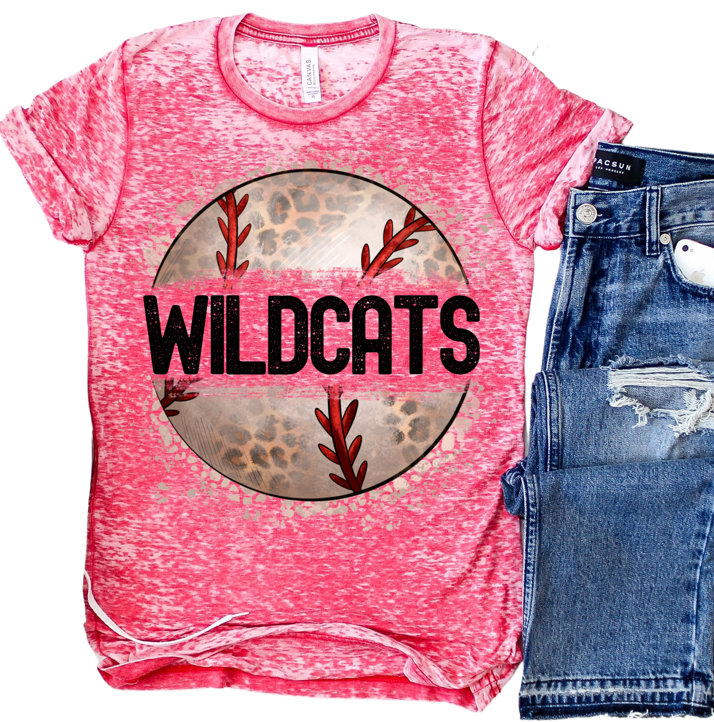 Quality Acid Washed Custom Any Team Name Or Son/Boyfriend Name Tee/ Quality Baseball Monogram Retro Tee