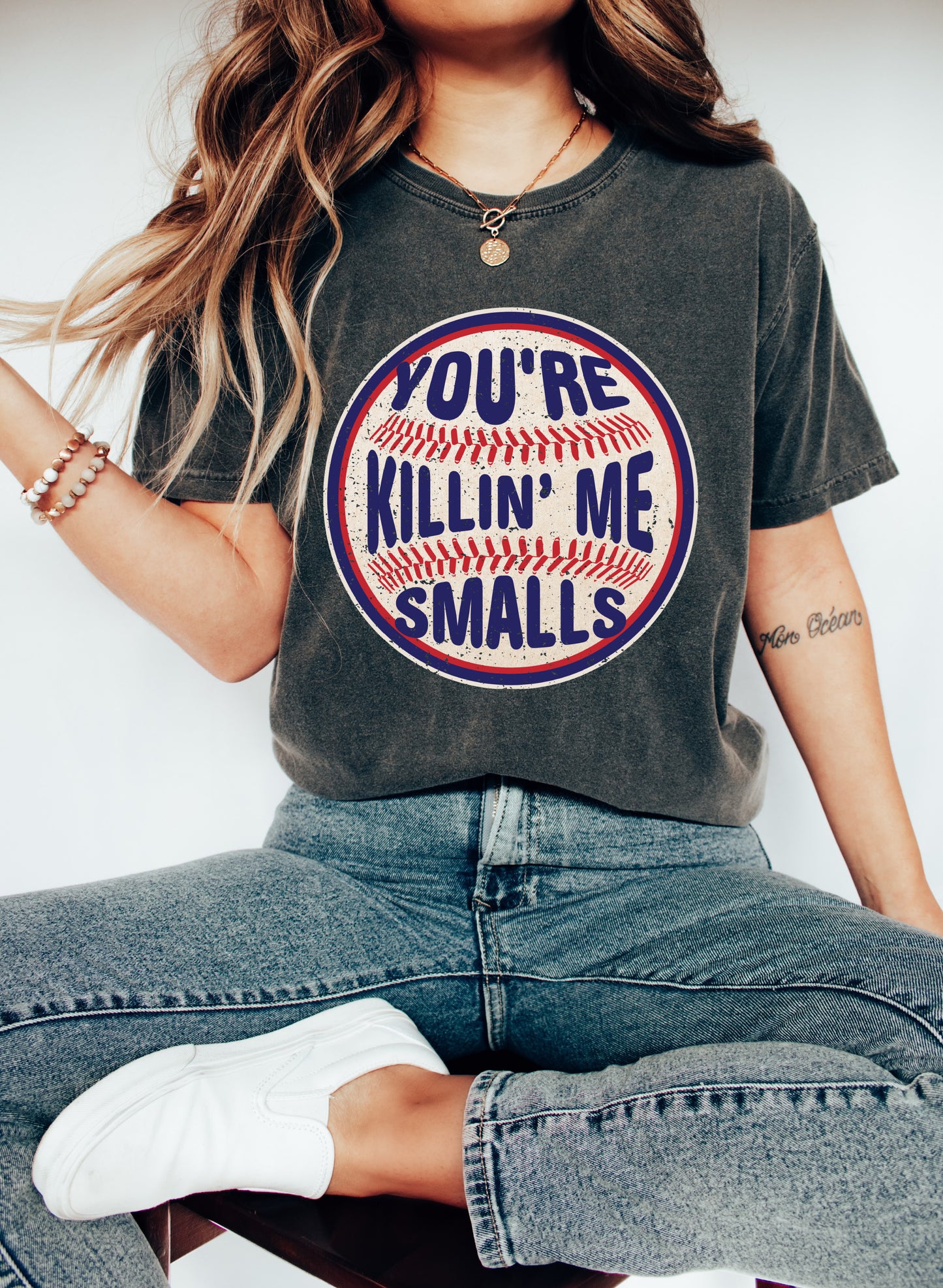 Comfort Colors or Bella Canvas Baseball Mama You're Killin Me Smalls Tee/ Adult Tees