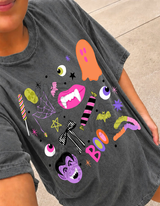 Comfort Colors Halloween Things Shirt/ Halloween Shirt/ Youth and Adult Sizes