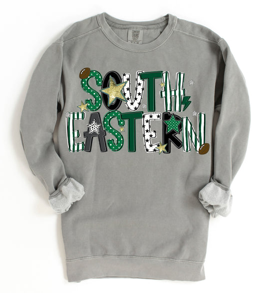 Comfort Colors Southeastern Sweatshirt/ SLU/ Southeastern Sweatshirt