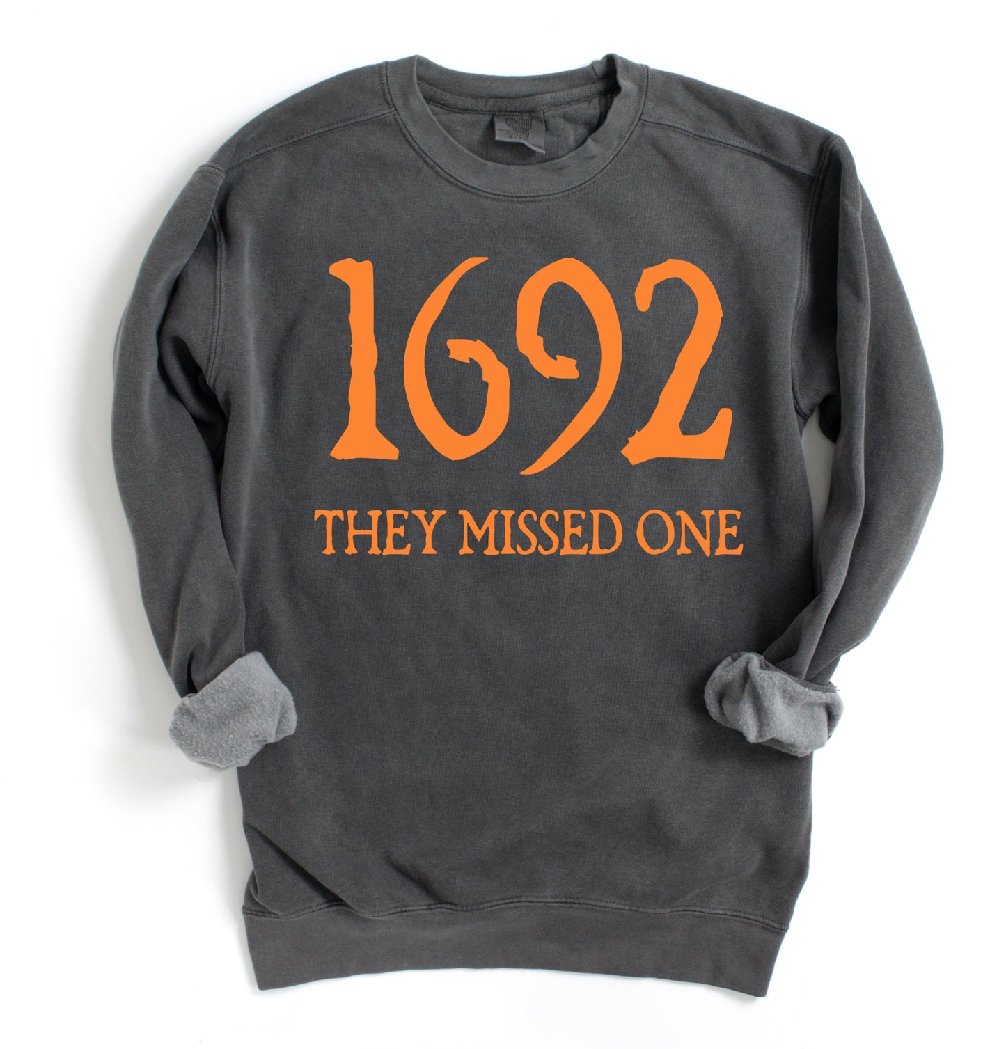 Gildan, Comfort Colors or Bella Canvas 1692 They Missed One Sweatshirt/Halloween Sweatshirt
