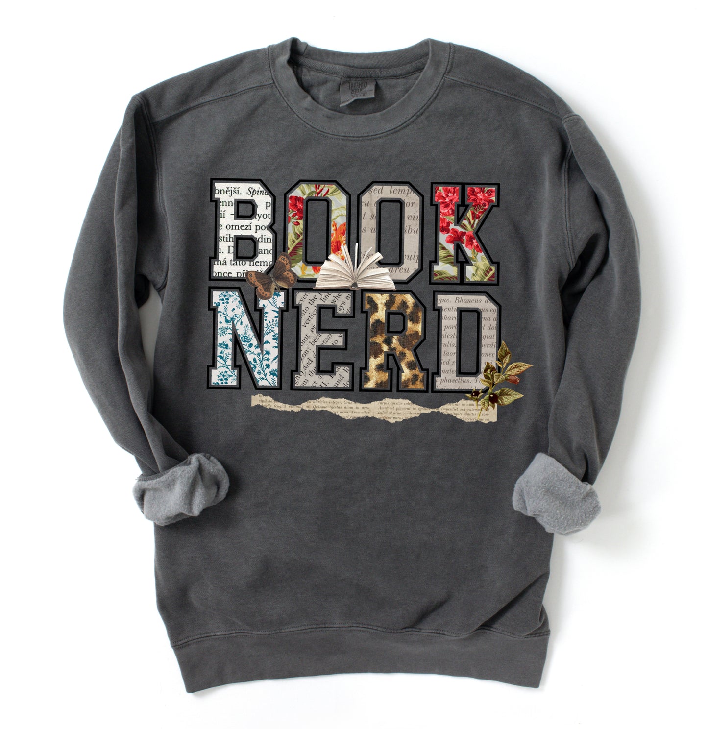 Bella Canvas, Comfort Colors or Gildan Book Nerd  Sweatshirt/ Booktok Sweatshirt/ Valentines Sweatshirts