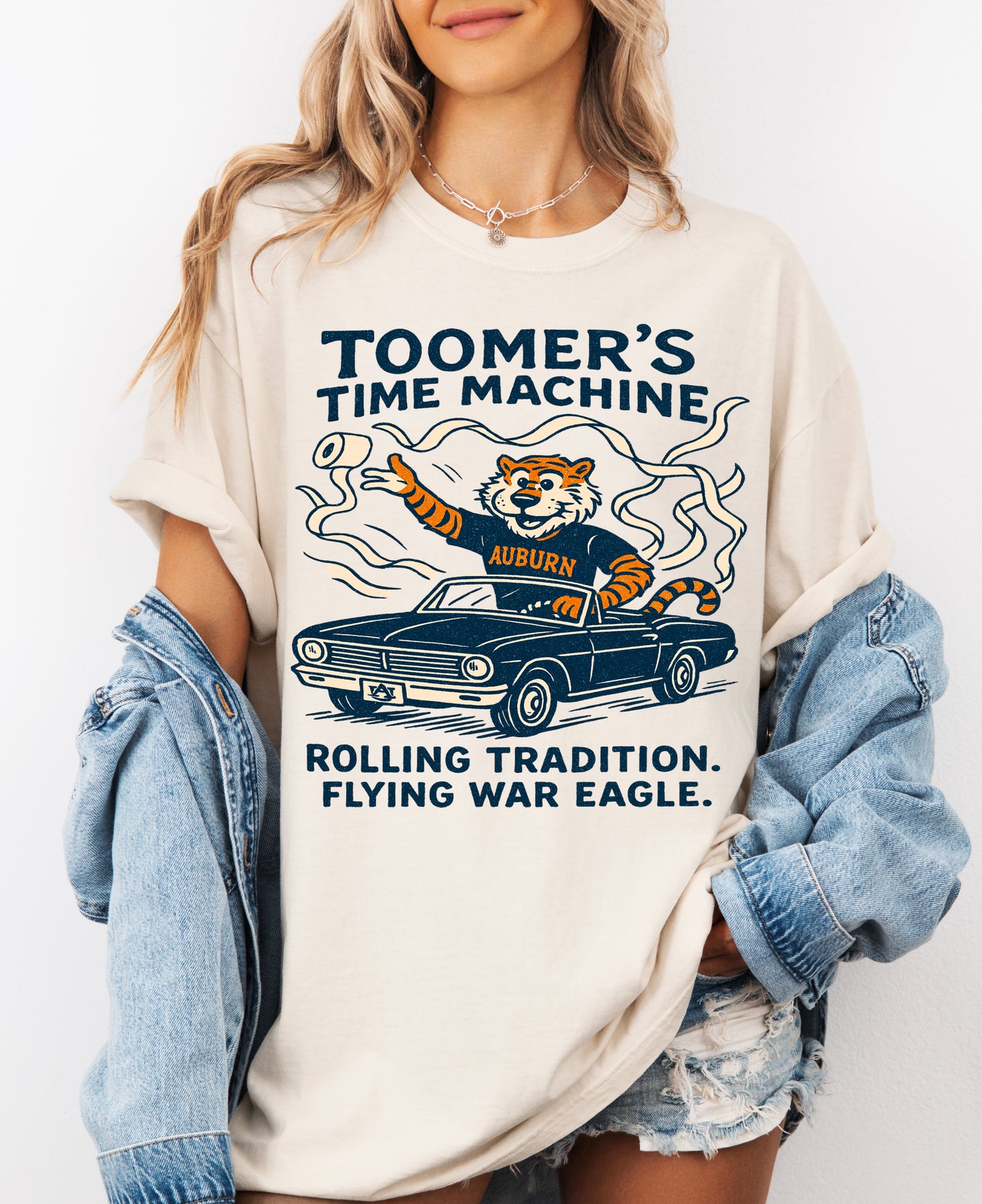 Auburn Tee/ Comfort Colors or Bella Canvas/ Youth and Adult Sizes - Toomers Tee