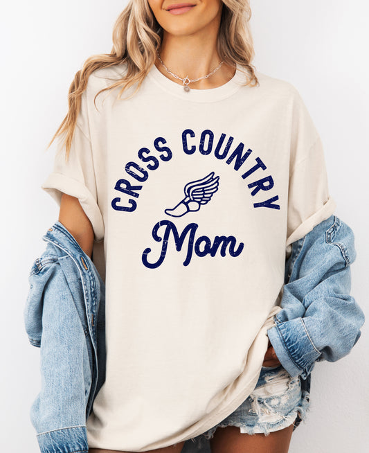 Cross Country Mom Shirt / Bella Canvas or Comfort Colors Options