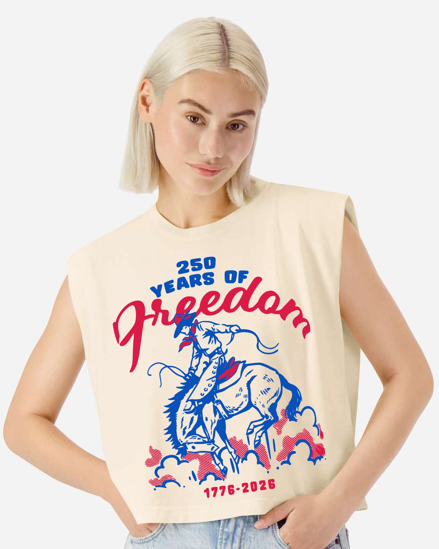 250 Years Drop - USA American Apparel July 4th Tank/ Adult Sizes