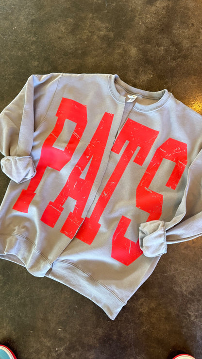 Custom Sweatshirt Cardigans - Oversized Print - Option of Additional Personalization on Back and Sleeves