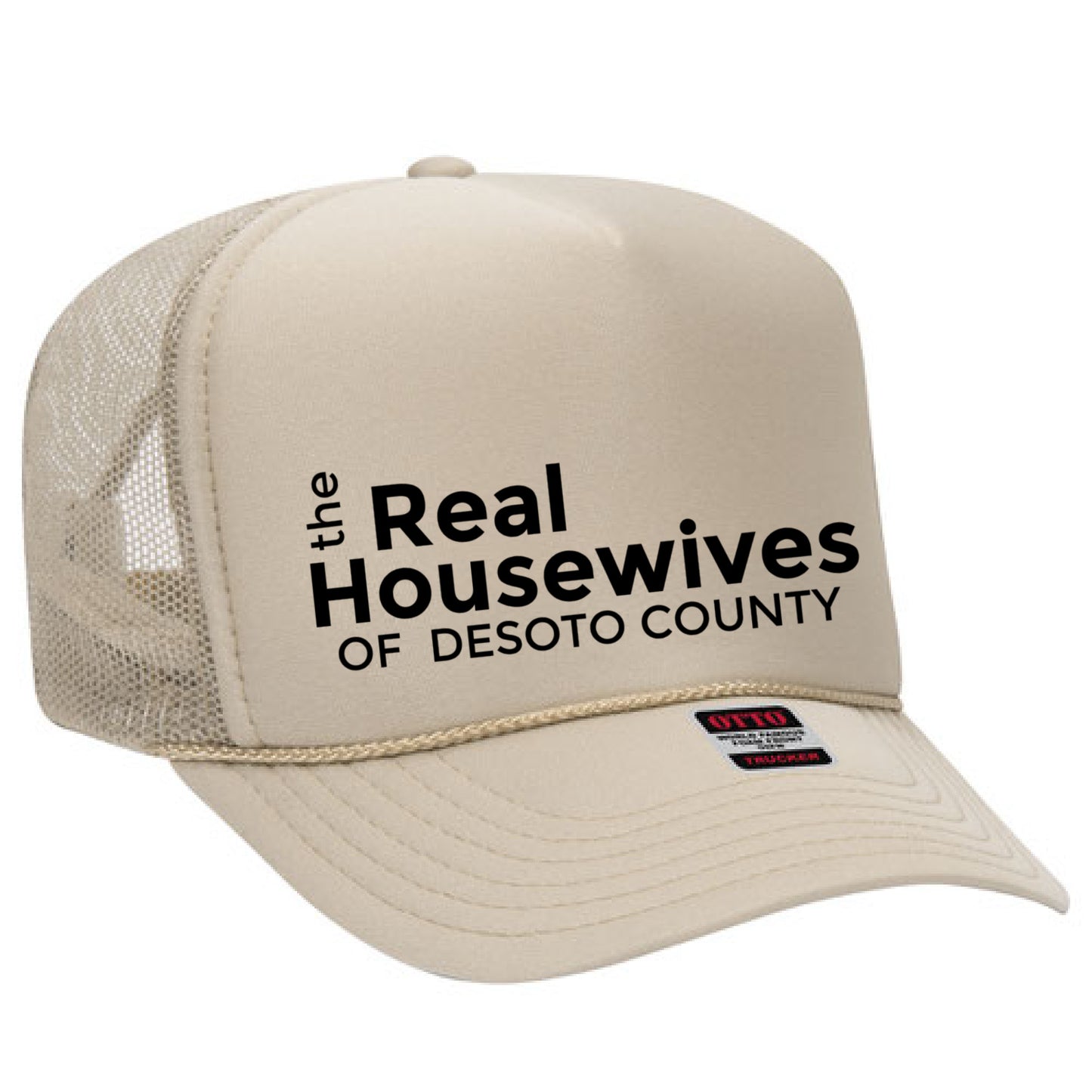 CUSTOM Real Housewives of Your Town Trucker Hat/ Funny Gifts for Her/ Real Housewives of Desoto County