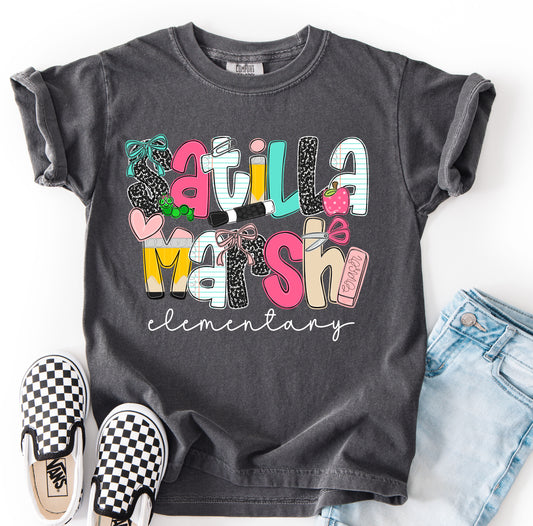 Satilla Marsh Elementary Shirt / Comfort Colors Brand /Youth and Adult Sizes/ Multiple Color Options