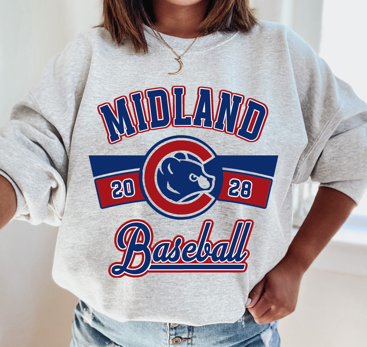 Midland Cubs Sweatshirt / Gildan or Bella Canvas Brand