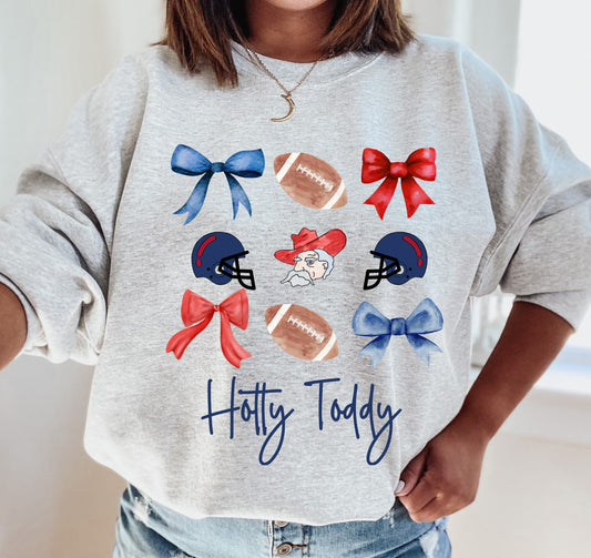 Comfort Colors, Bella, or Gildan Hotty Toddy Sweatshirt / Mississippi Sweatshirt / Ole Miss Sweater / Youth and Adult Sizes