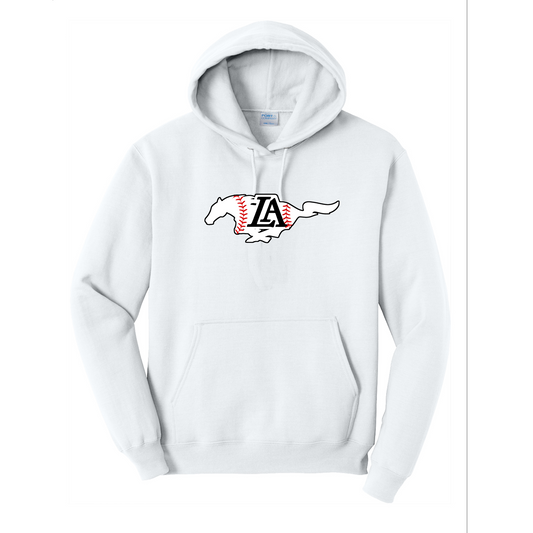 Mustangs Baseball Hoodie/ Youth and Adult Sizes - Lipscomb Academy