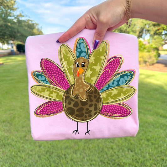Comfort Colors or Bella / Cute Mommy and Me Turkey Thanksgiving Shirt / Youth and Adult Thanksgiving Tee