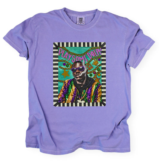 Comfort Colors Dolph Shirt/ Mardi Gras Tee/  Adult Sizes