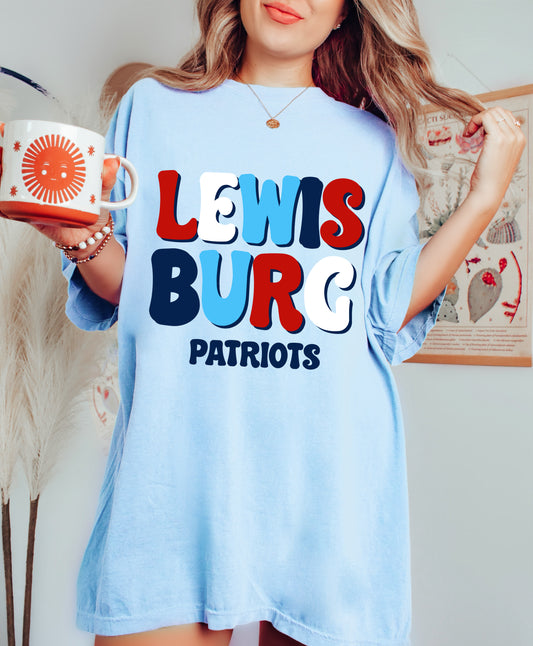 Lewisburg Patriots - Dance Fundraiser - Short Sleeve/ Bella Or Comfort Colors