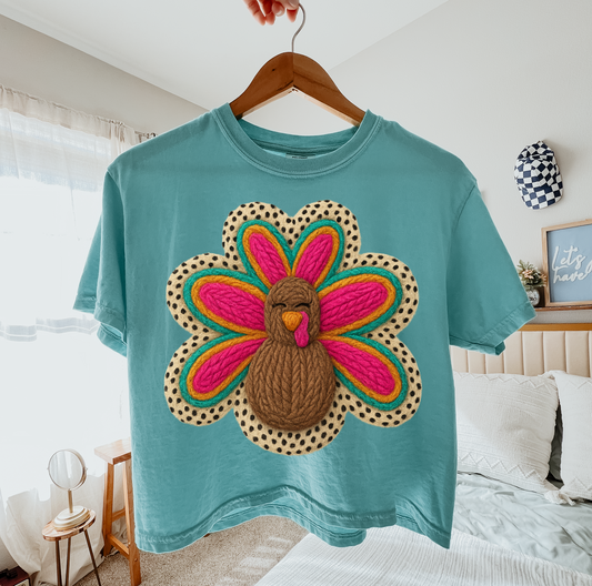 Comfort Colors Cropped Or Full Size Shirt/ Thanksgiving Shirts