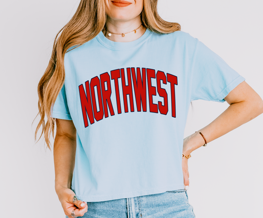 Northwest Rangers Crop Tee / Comfort Colors Boxy Crop / Adult Sizes