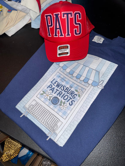 Pats- Lewisburg Patriots Trucker Hat/ Unisex