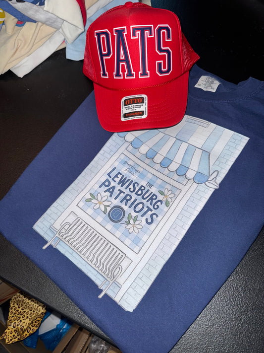 Pats- Lewisburg Patriots Trucker Hat/ Unisex
