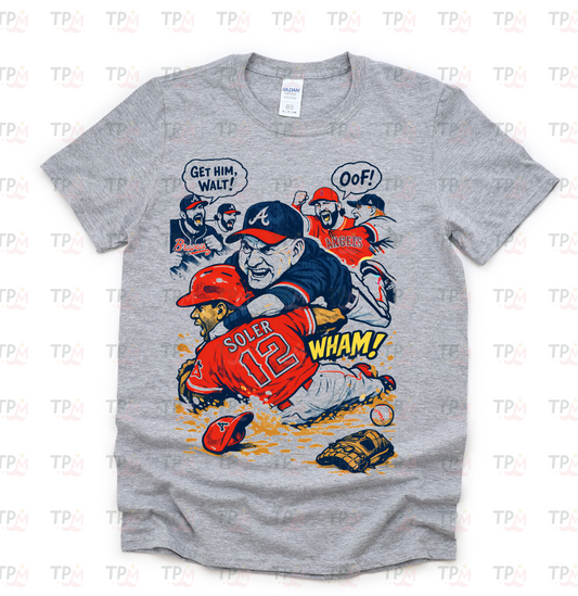 Walt Weiss is A BOSS Shirt/ Gildan Softstyle/ Go Braves/ Youth and Adult Sizes