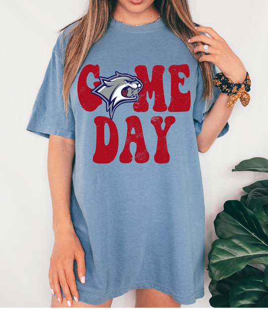 Cooter Wildcats Game Day Comfort Colors Tee/ Youth and Adult Size Option