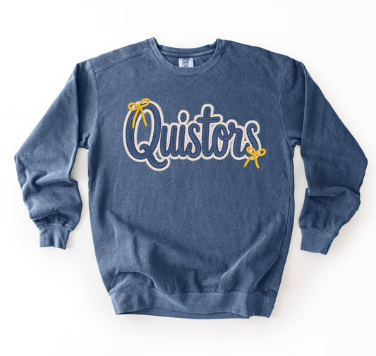 Comfort Colors Olive Branch Quistors Sweatshirt/ Adult Sizes