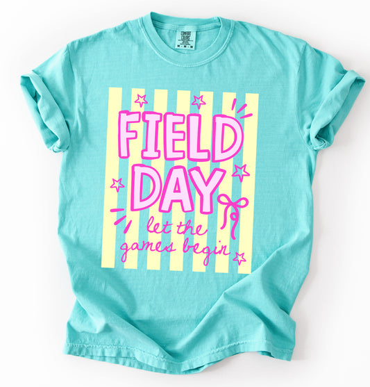 Comfort Colors  - Field Day Shirt/ Youth and Adult Sizes