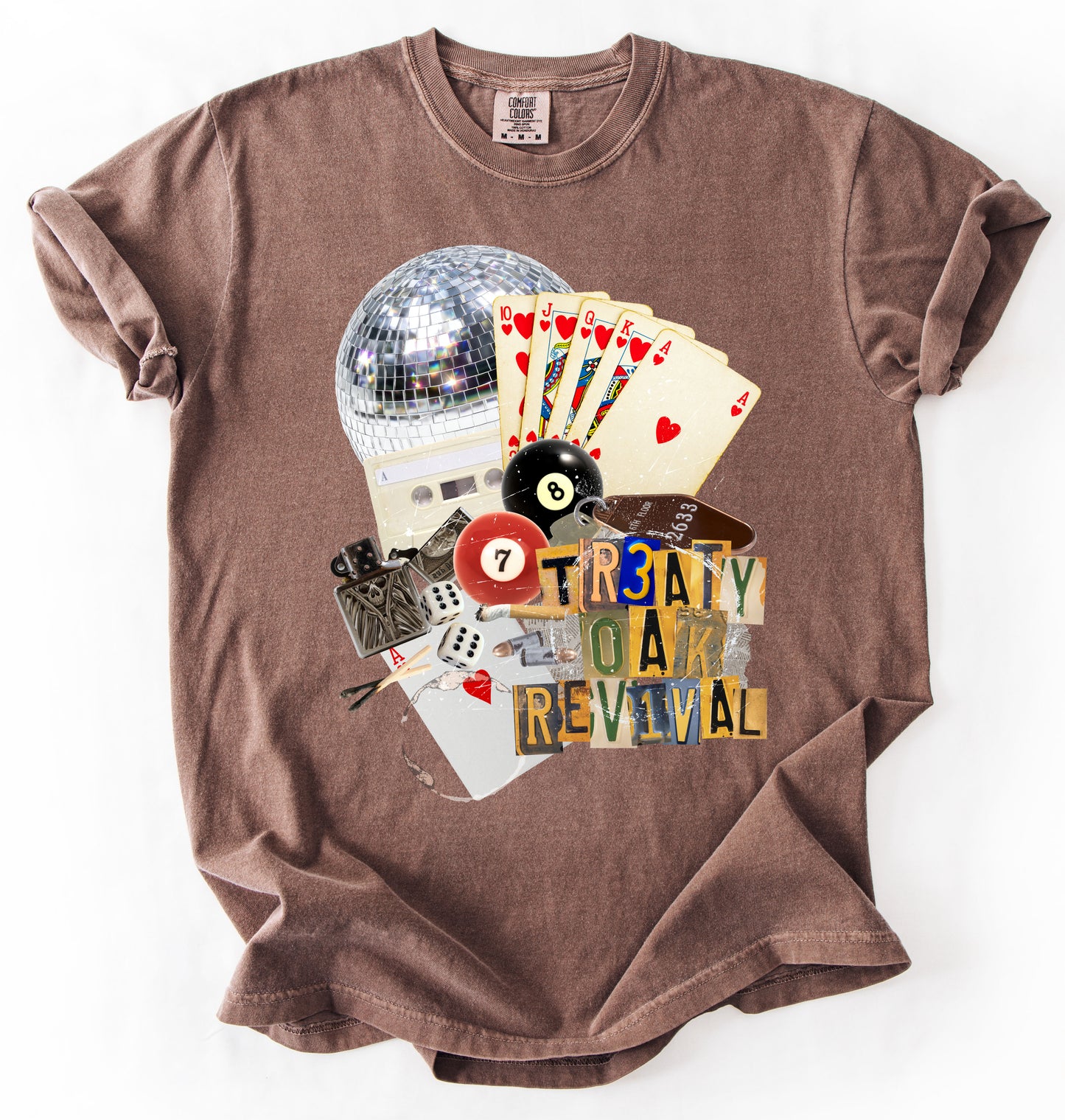 Western Country Concert Shirt/  Treaty Oak Tees- Comfort Colors