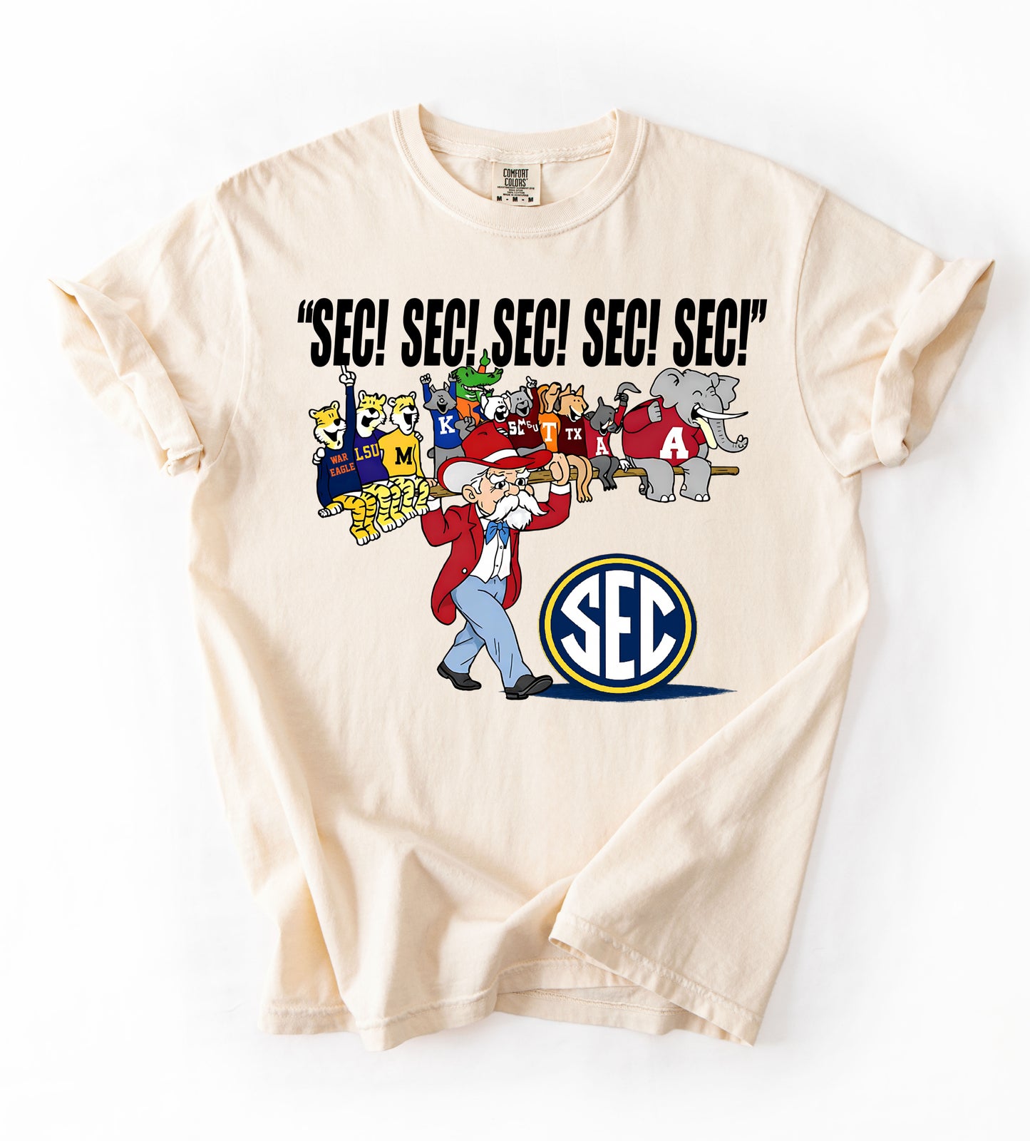 Comfort Colors SEC Shirt - Rebs