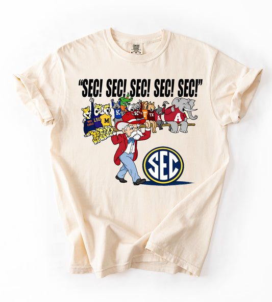 Comfort Colors SEC Shirt - Rebs