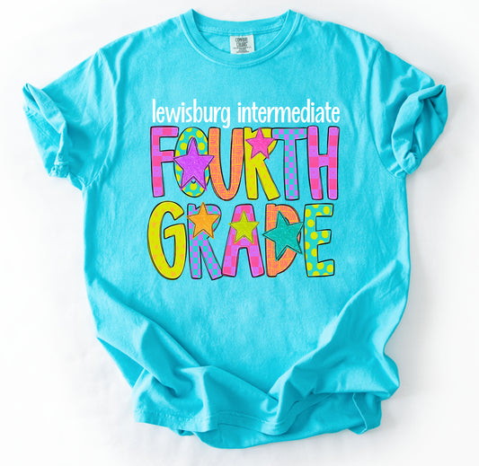 Custom School and Grade Back To School Shirt/ Students or Teachers Shirt/ All Grades Available/  Back To School