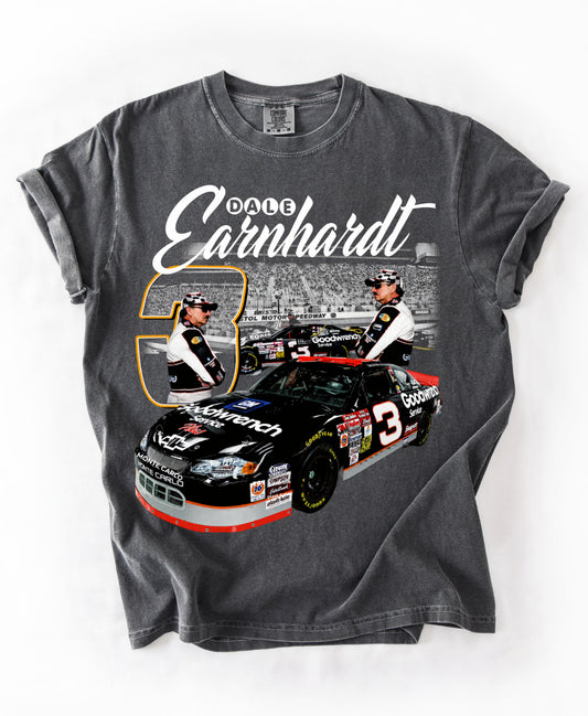 Comfort Colors or Bella Canvas Tee- Dale Earnhardt Racing Tee/ Youth and Adult Sizes
