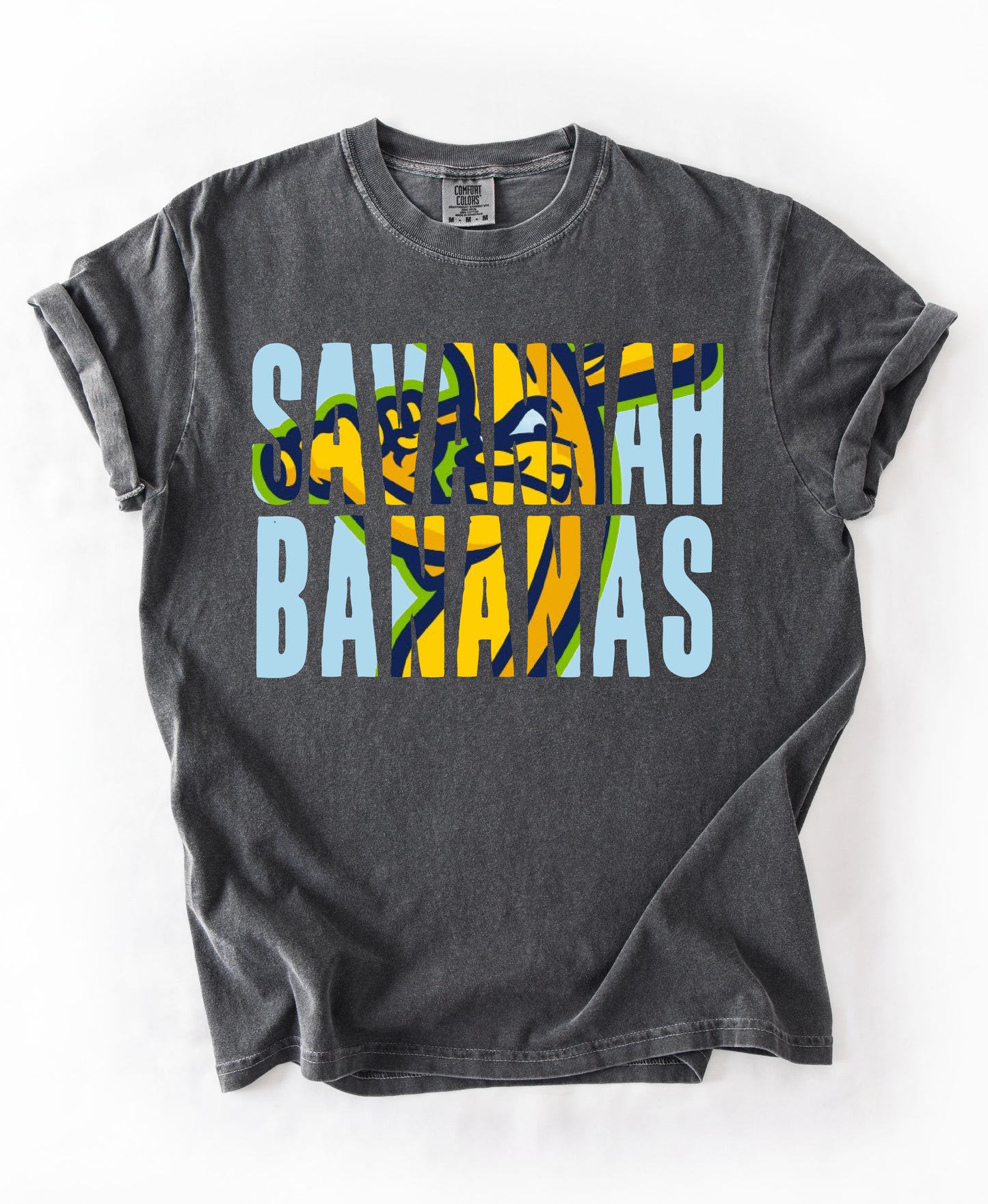 Comfort Colors  Banana Baseball Shirt/ Youth and Adult Sizes