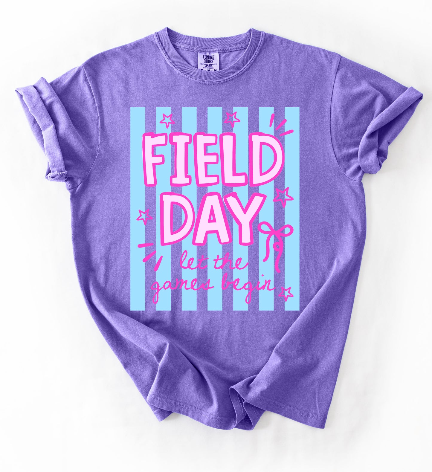 Comfort Colors  - Field Day Shirt/ Youth and Adult Sizes