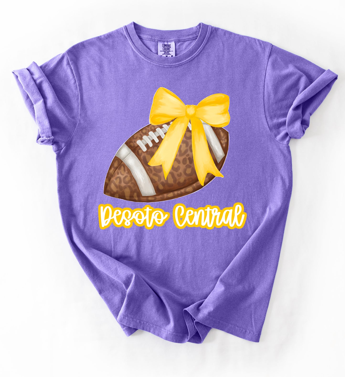 Comfort Colors Desoto Central Jaguars Football Tee / Desoto Central Schools / Mississippi School Shirt /Youth and Adult Sizes - DC Jags/ Desoto Central