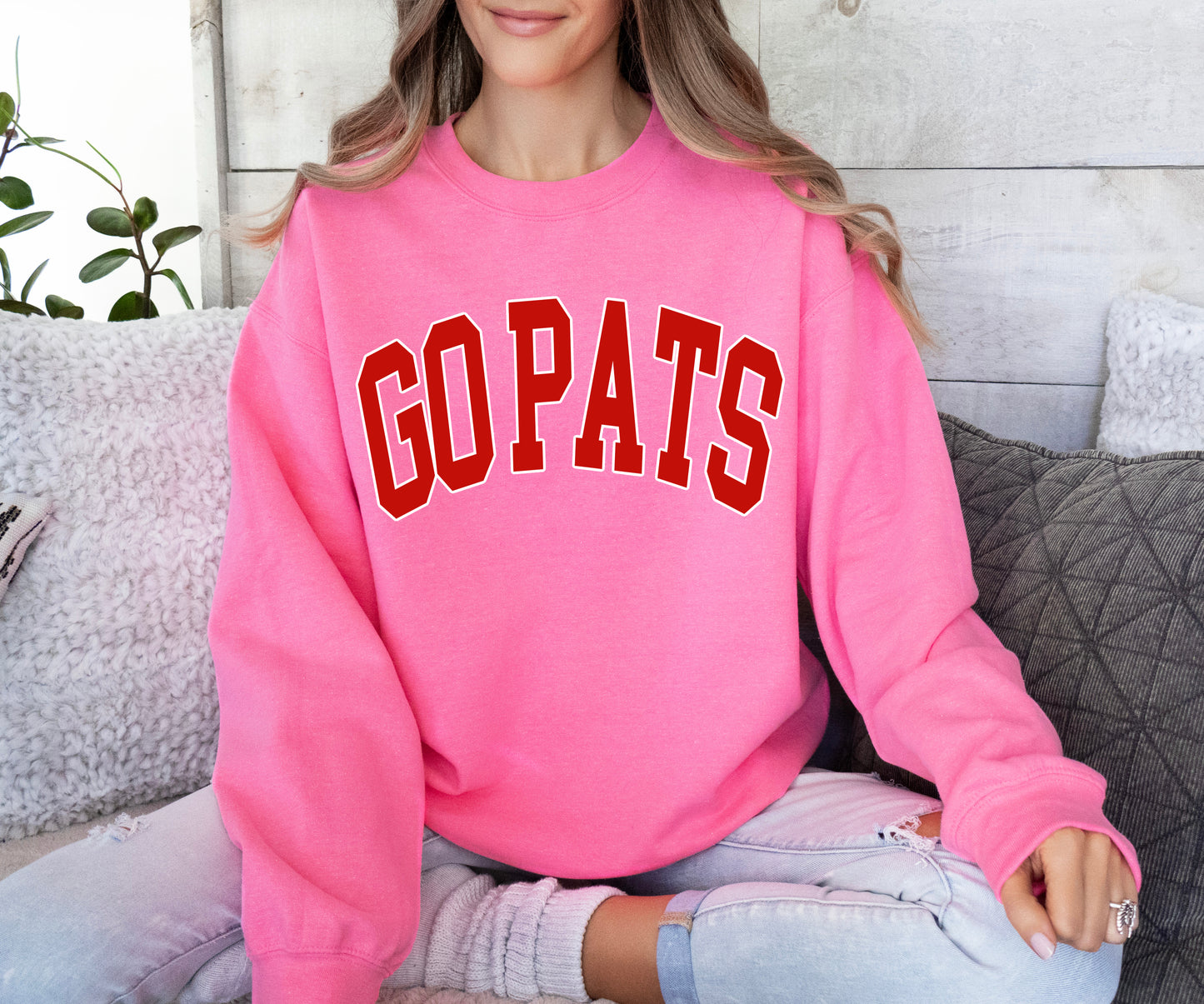 Go Pats Unisex Sweatshirt Youth and Adult Sizes/ Lewisburg Sweatshirt