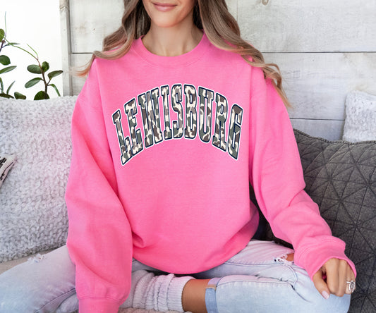 Pink Out Patriots Unisex Sweatshirt Youth and Adult Sizes/ Lewisburg Camo Sweatshirt