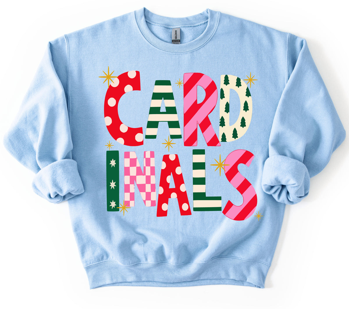 Cardinals Christmas Sweatshirt/ Youth and Adult Sizes