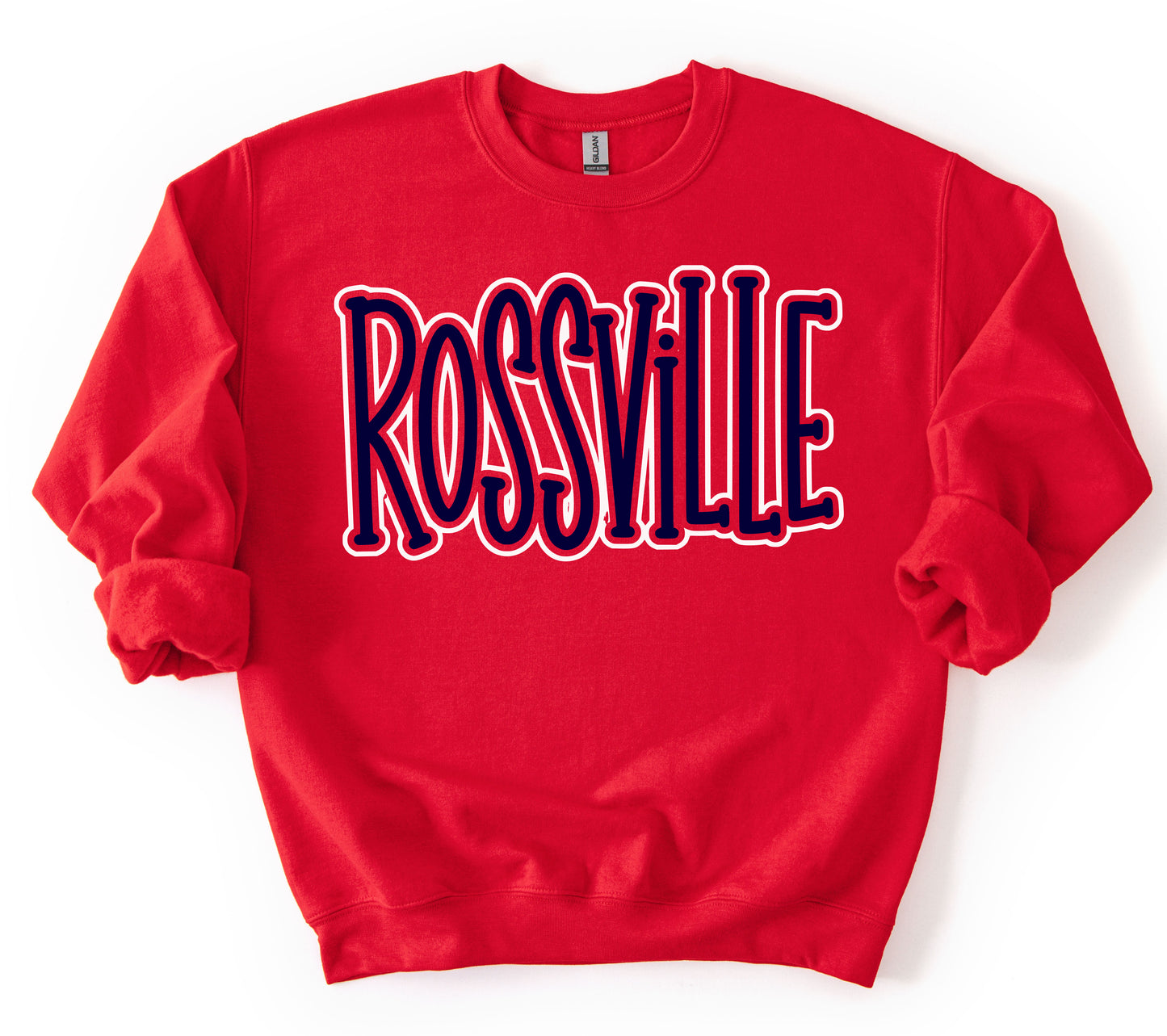 Bella Canvas or Gildan Rossville Sweatshirt/ Youth and Adult Sizes