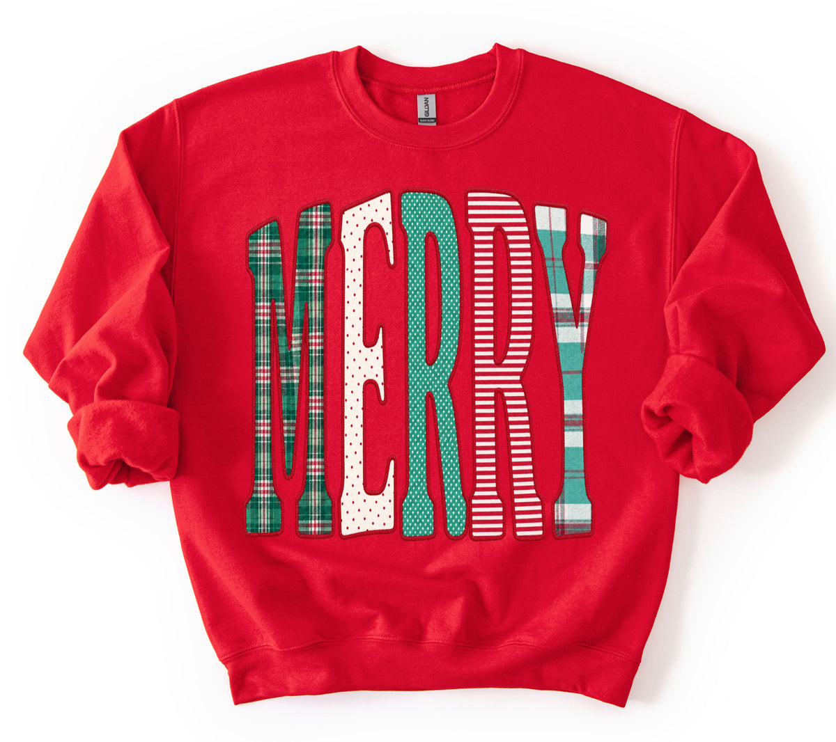 Mommy and Me Gildan or Bella Merry PRINTED Christmas Sweatshirt/ Toddler, Youth, and Adult Sizes/Holiday Sweatshirts - NOT Embroidery